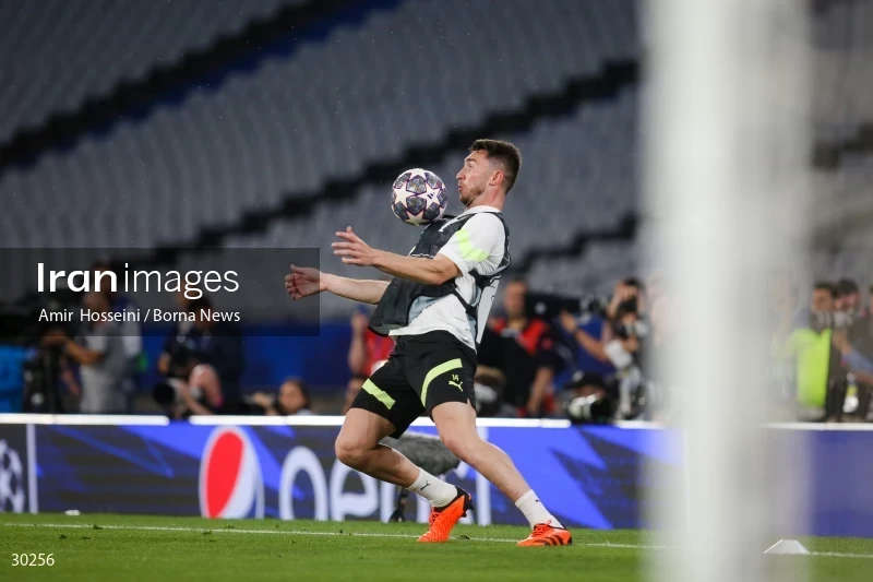 Manchester City training session before the UEFA Champions League Final match