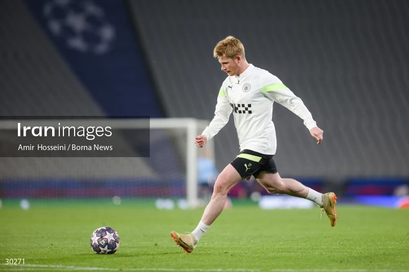 Manchester City training session before the UEFA Champions League Final match