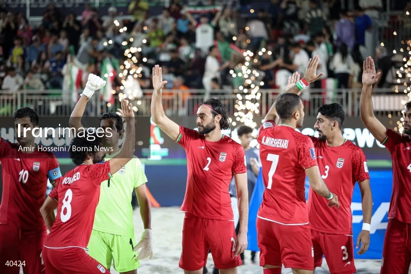 Iran Vs. Argentina - FIFA Beach Soccer World Cup UAE 2024
