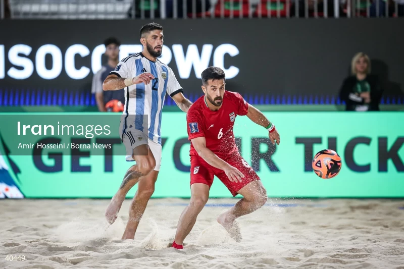 Iran Vs. Argentina - FIFA Beach Soccer World Cup UAE 2024