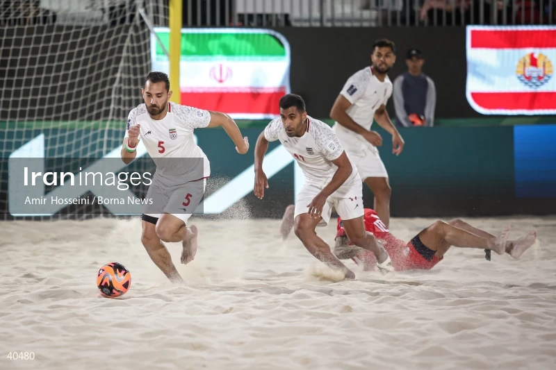 Iran Vs. Tahiti - FIFA Beach Soccer World Cup UAE 2024