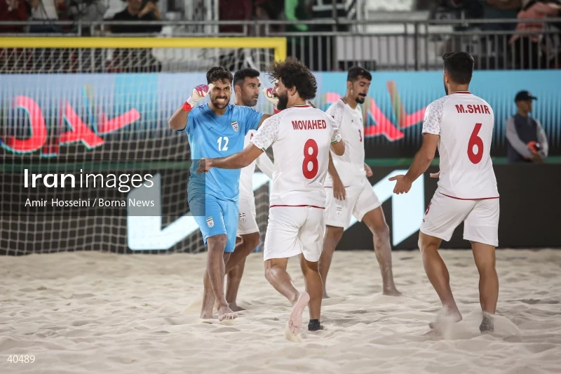 Iran Vs. Tahiti - FIFA Beach Soccer World Cup UAE 2024