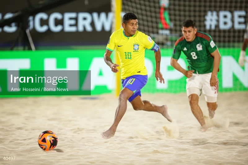 Mexico Vs. Brazil - FIFA Beach Soccer World Cup UAE 2024