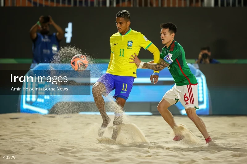 Mexico Vs. Brazil - FIFA Beach Soccer World Cup UAE 2024