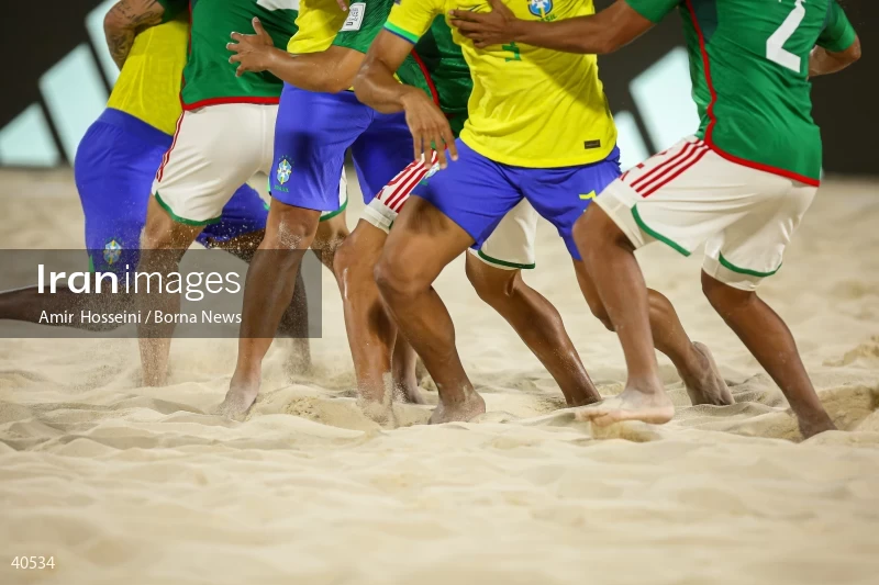 Mexico Vs. Brazil - FIFA Beach Soccer World Cup UAE 2024