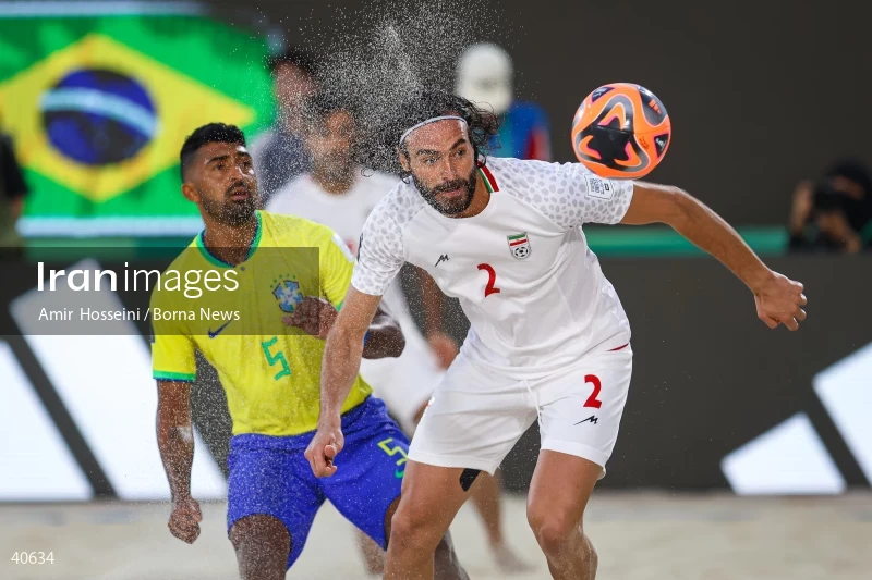 Iran Vs. Brazil - FIFA Beach Soccer World Cup UAE 2024