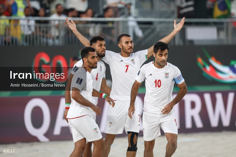 Iran Vs. Brazil - FIFA Beach Soccer World Cup UAE 2024
