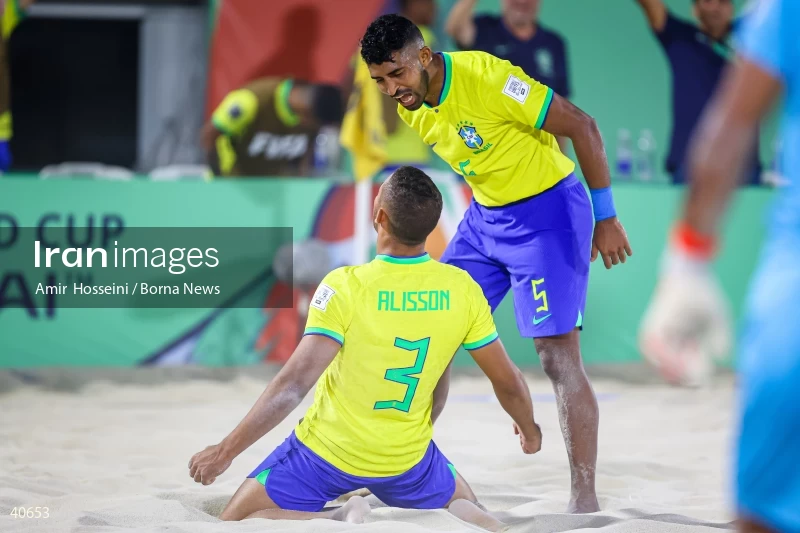 Iran Vs. Brazil - FIFA Beach Soccer World Cup UAE 2024