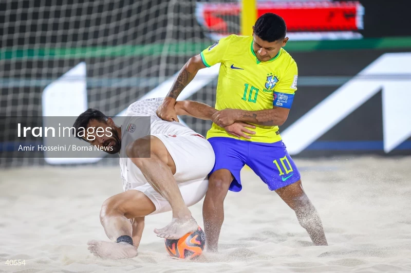 Iran Vs. Brazil - FIFA Beach Soccer World Cup UAE 2024