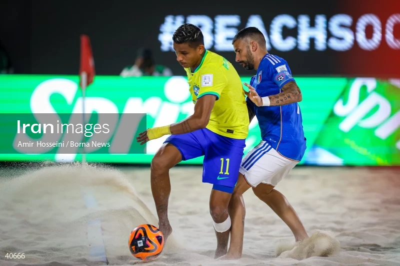 Brazil Vs. Italy - FIFA Beach Soccer World Cup UAE 2024