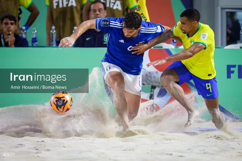 Brazil Vs. Italy - FIFA Beach Soccer World Cup UAE 2024