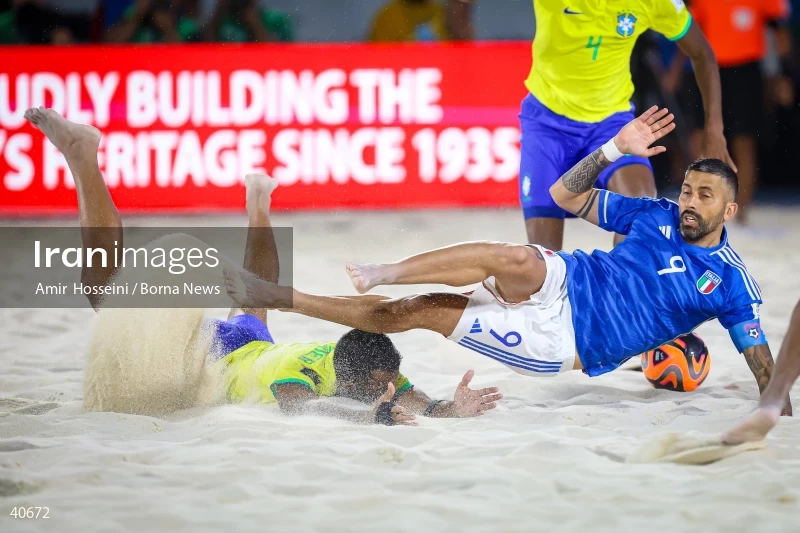 Brazil Vs. Italy - FIFA Beach Soccer World Cup UAE 2024
