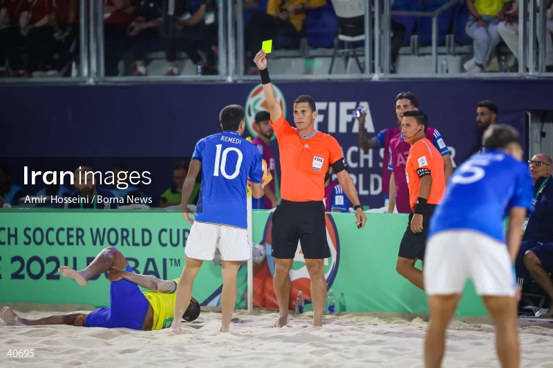 Brazil Vs. Italy - FIFA Beach Soccer World Cup UAE 2024