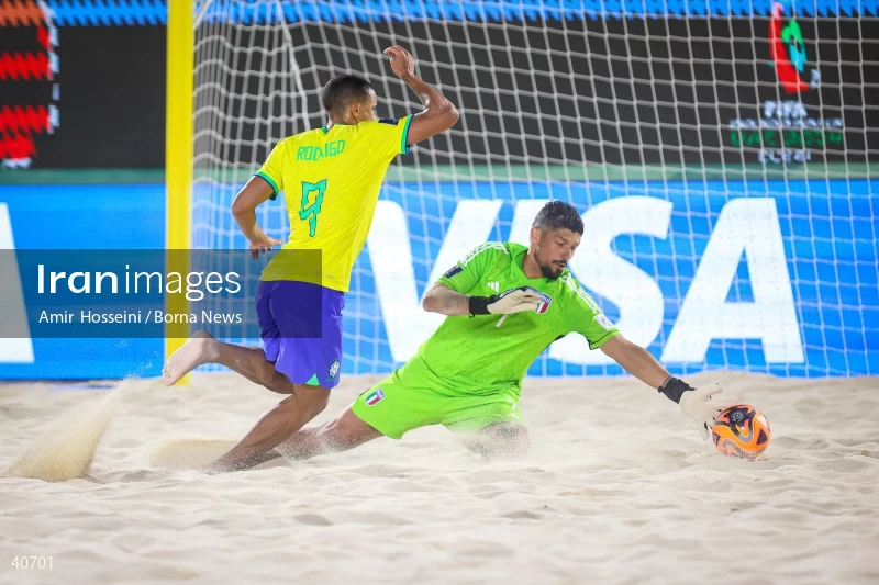 Brazil Vs. Italy - FIFA Beach Soccer World Cup UAE 2024