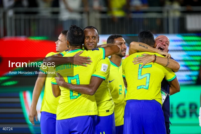 Brazil Vs. Italy - FIFA Beach Soccer World Cup UAE 2024