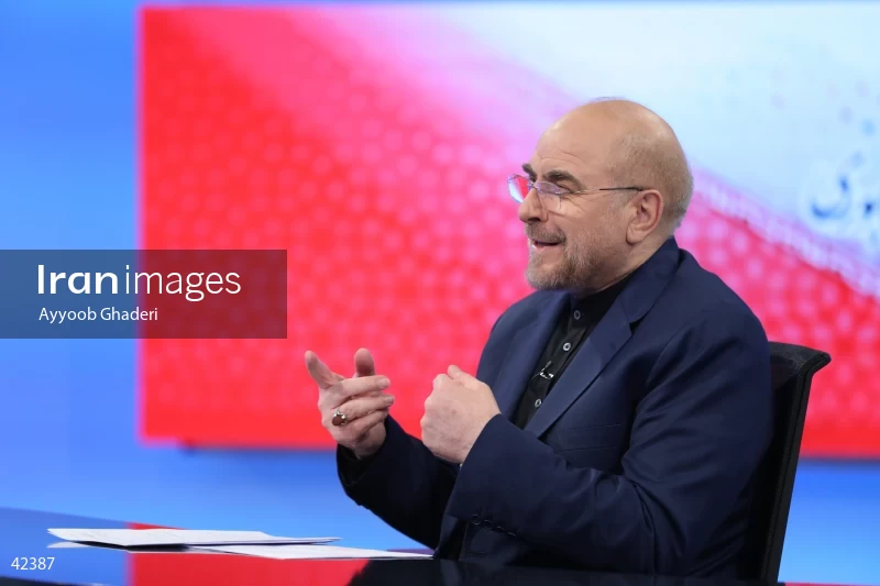 Mohammad Bagher Ghalibaf on the Special News Talk Show on the News Network