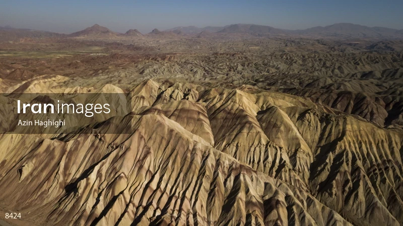 The colorful mountains of Aladaghlar Ahar