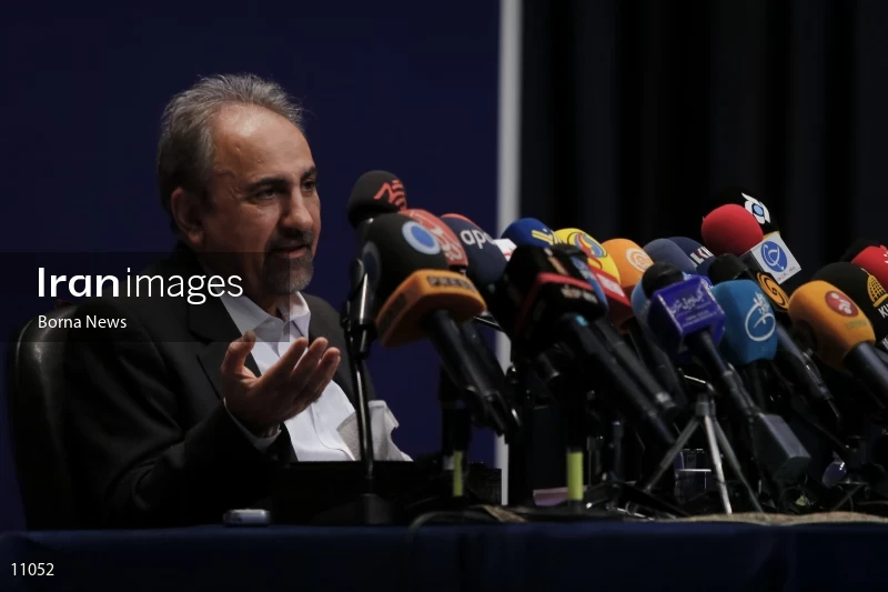 Mayor of Tehran Press Conference