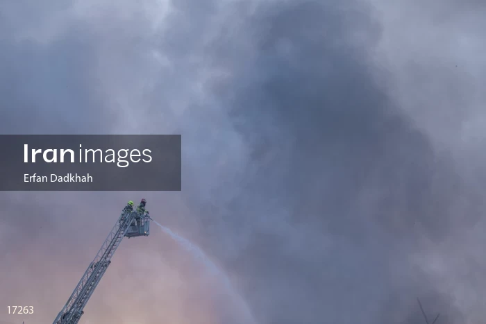 fire in Iran Chasb Company