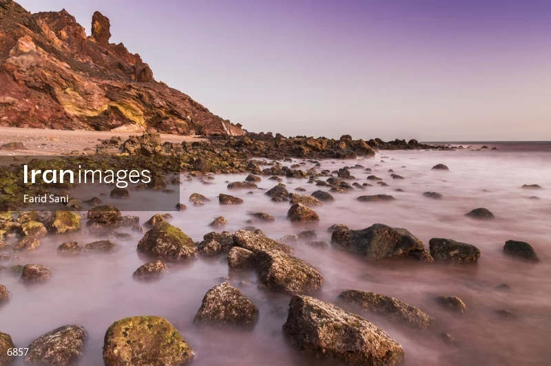 Hormoz Island in Persian Gulf