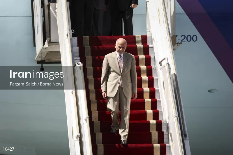 President Ashraf Ghani arrives in Tehran to sign Chabahar agreement with Iran and India