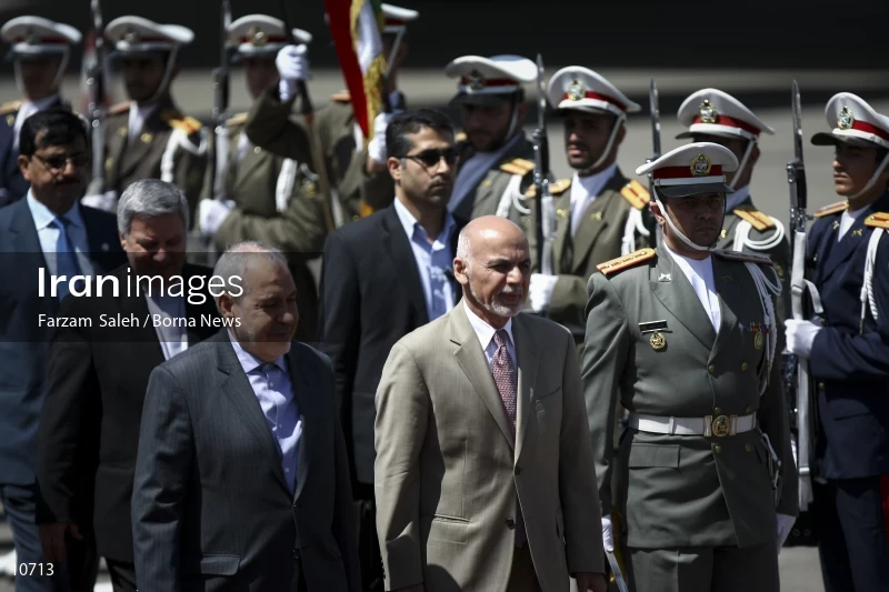 President Ashraf Ghani arrives in Tehran to sign Chabahar agreement with Iran and India