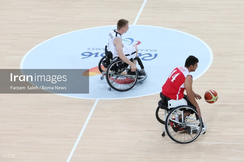 Men Wheelchair Basketball match - Iran VS Germany