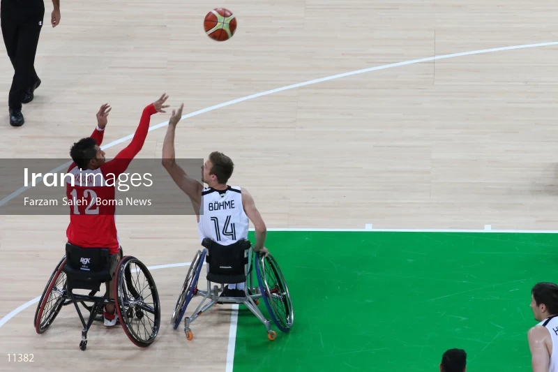 Men Wheelchair Basketball match - Iran VS Germany