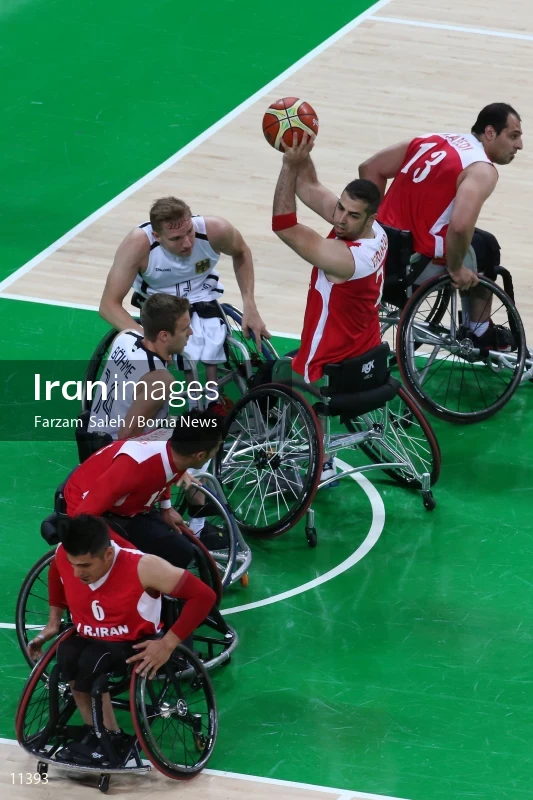 Men Wheelchair Basketball match - Iran VS Germany