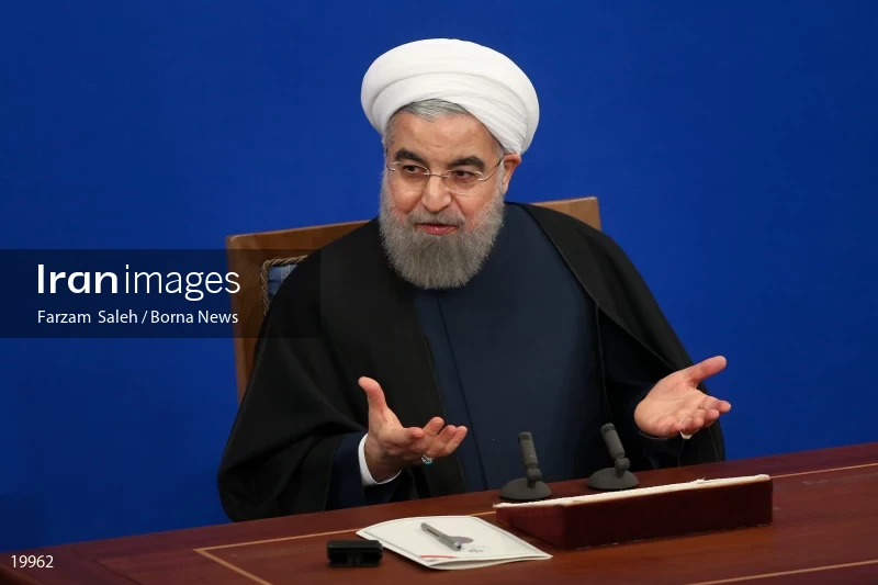 Press confrence of Hassan Rouhani