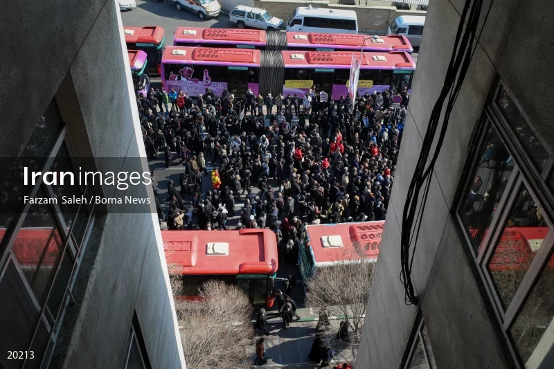 Funeral ceremony for firefighters