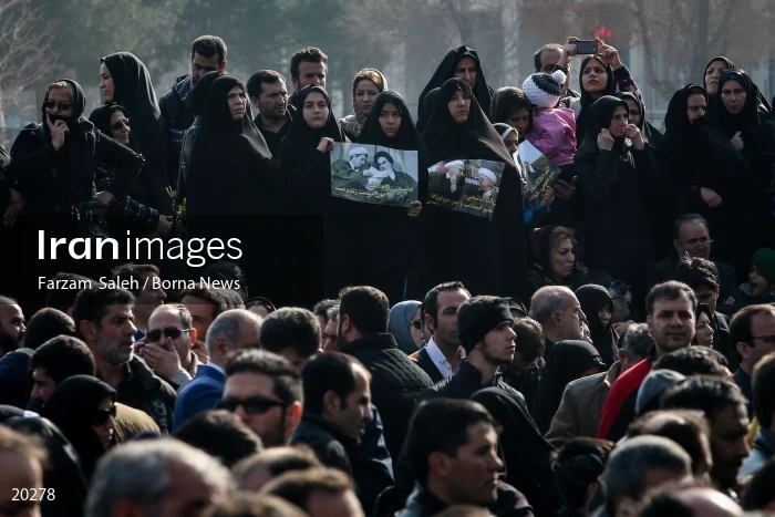 Ayatollah Akbar Hashemi Rafsanjani's funeral in Tehran