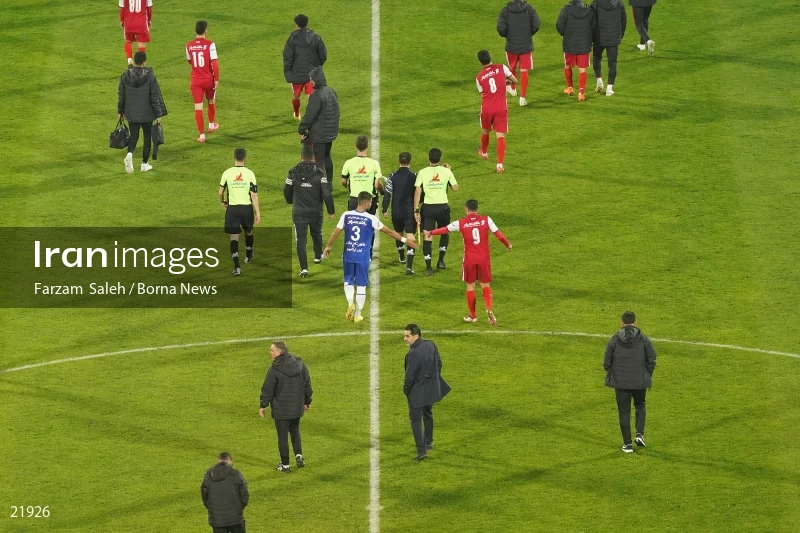 99th derby between Esteghlal and Persepolis football teams