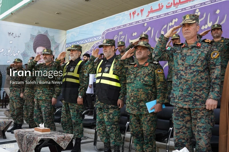 Special Units of FARAJA Hold Exercises