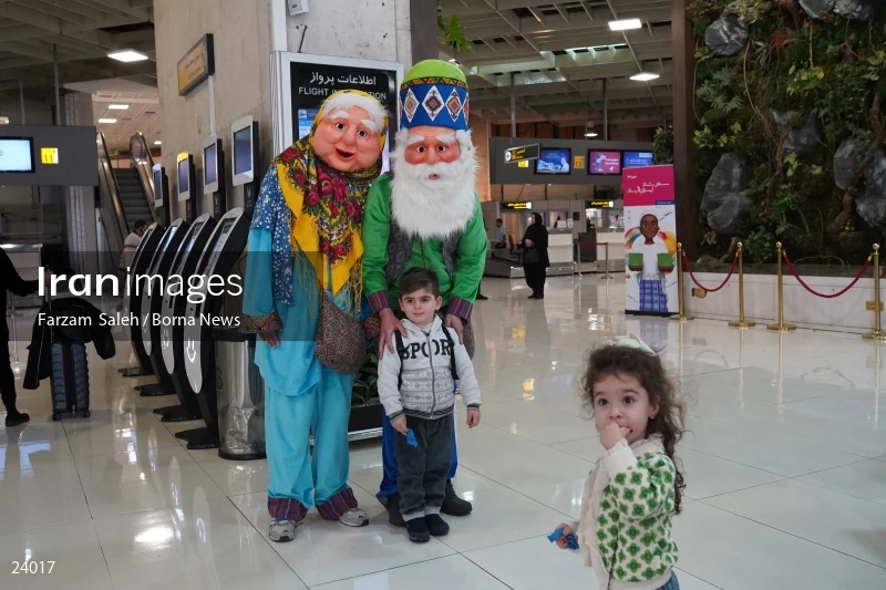 Tehran Mehrabad Airport in Nowruz 1402