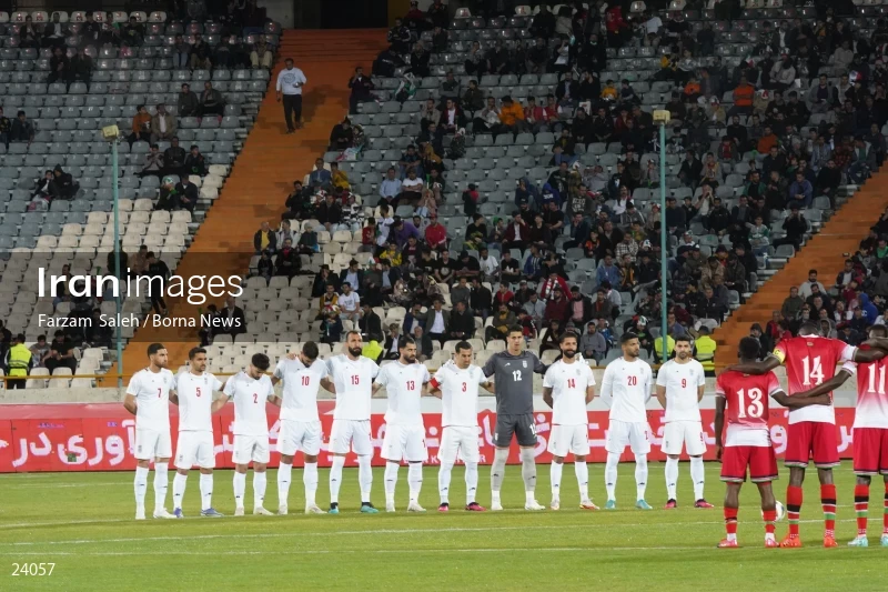 Iran v Kenya friendly football match