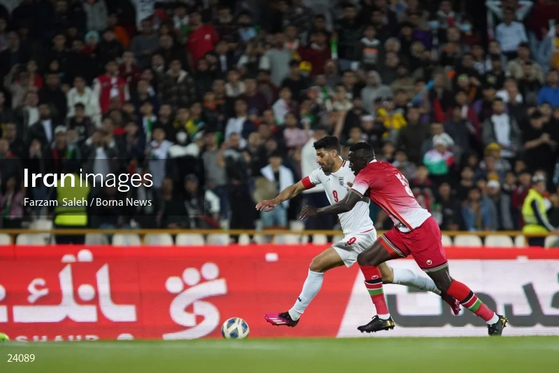 Iran v Kenya friendly football match
