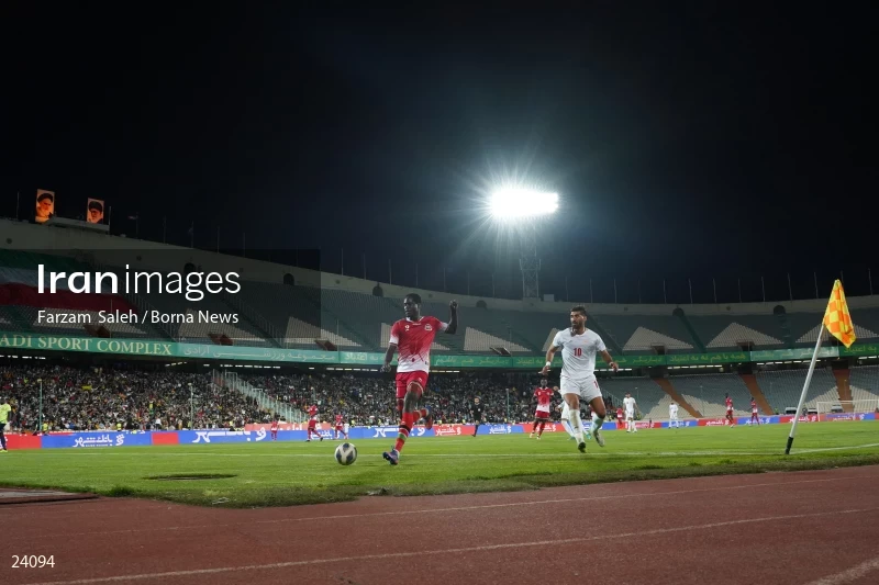 Iran v Kenya friendly football match