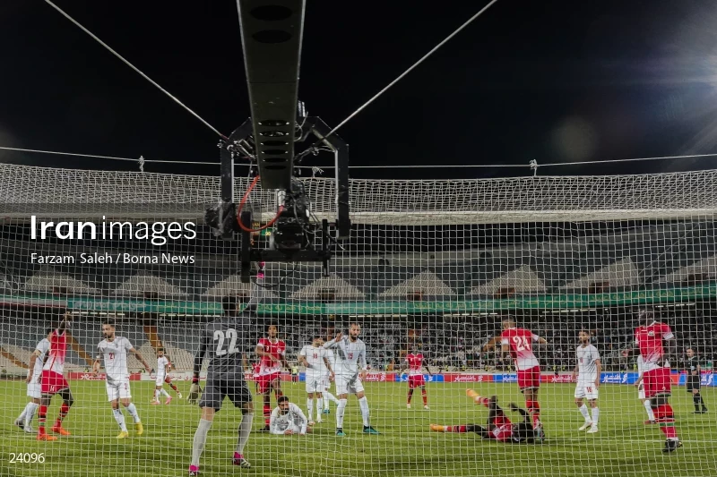 Iran v Kenya friendly football match