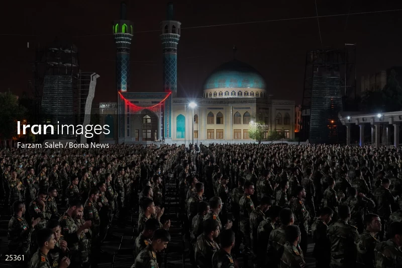 Qadr Night in Imam Ali Army Officer University (21st day of Ramadan)