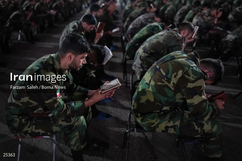 Qadr Night in Imam Ali Army Officer University (21st day of Ramadan)