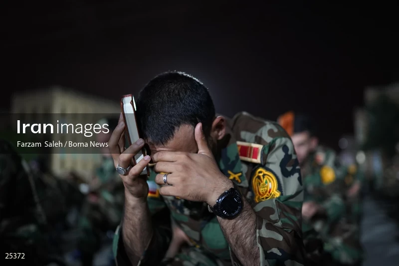 Qadr Night in Imam Ali Army Officer University (21st day of Ramadan)