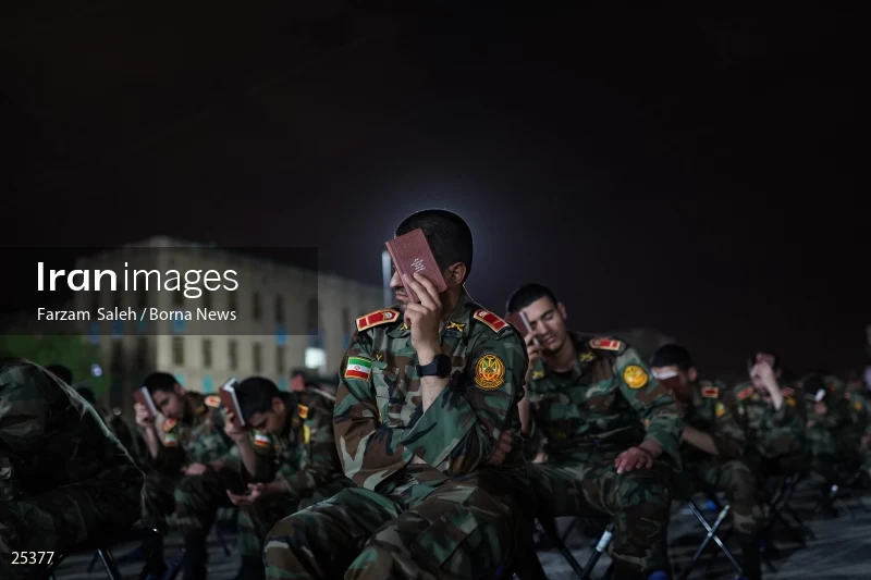 Qadr Night in Imam Ali Army Officer University (21st day of Ramadan)