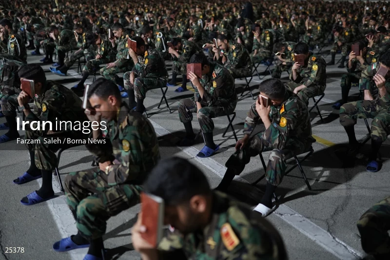 Qadr Night in Imam Ali Army Officer University (21st day of Ramadan)