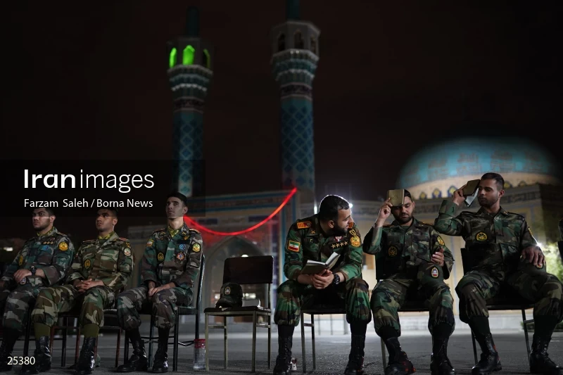 Qadr Night in Imam Ali Army Officer University (21st day of Ramadan)