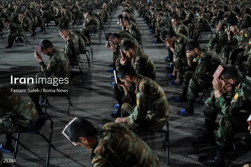 Qadr Night in Imam Ali Army Officer University (21st day of Ramadan)