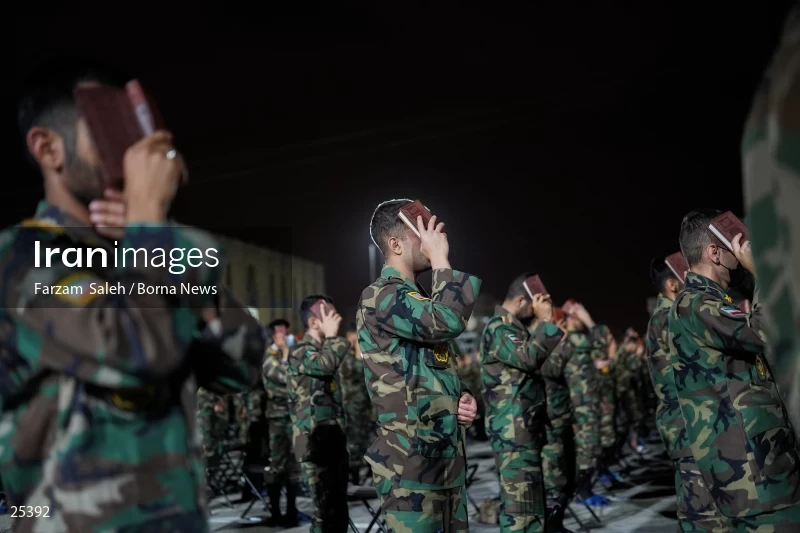 Qadr Night in Imam Ali Army Officer University (21st day of Ramadan)