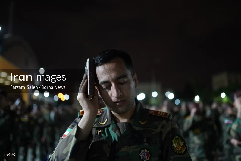 Qadr Night in Imam Ali Army Officer University (21st day of Ramadan)