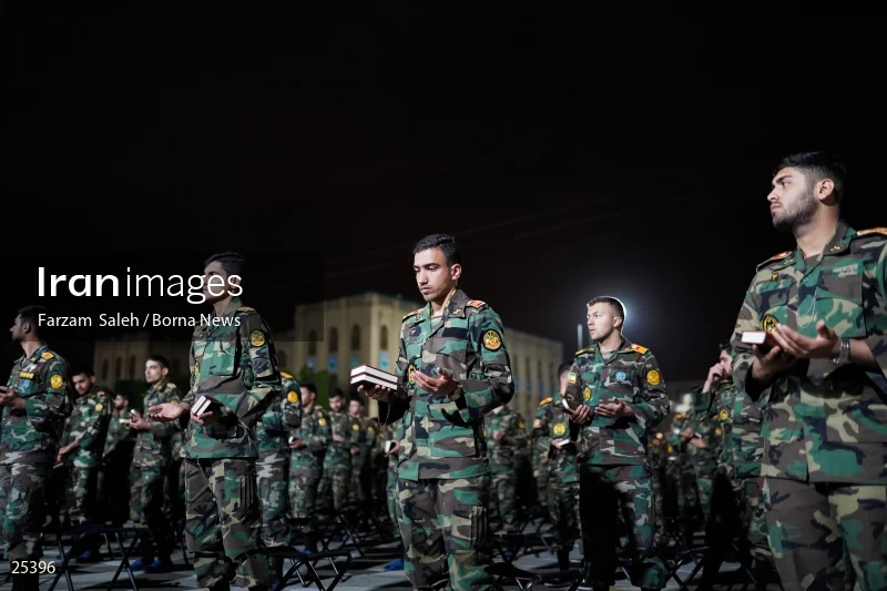 Qadr Night in Imam Ali Army Officer University (21st day of Ramadan)