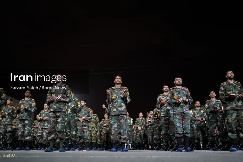 Qadr Night in Imam Ali Army Officer University (21st day of Ramadan)